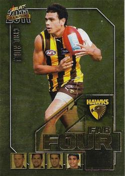 2011 Select AFL Champions - Fab Four Gold #FFG36 Cyril Rioli Front